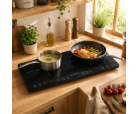 Kohersen Kuchenka indukcyjna Black Matt Double - 1600181 - zdjęcie 2